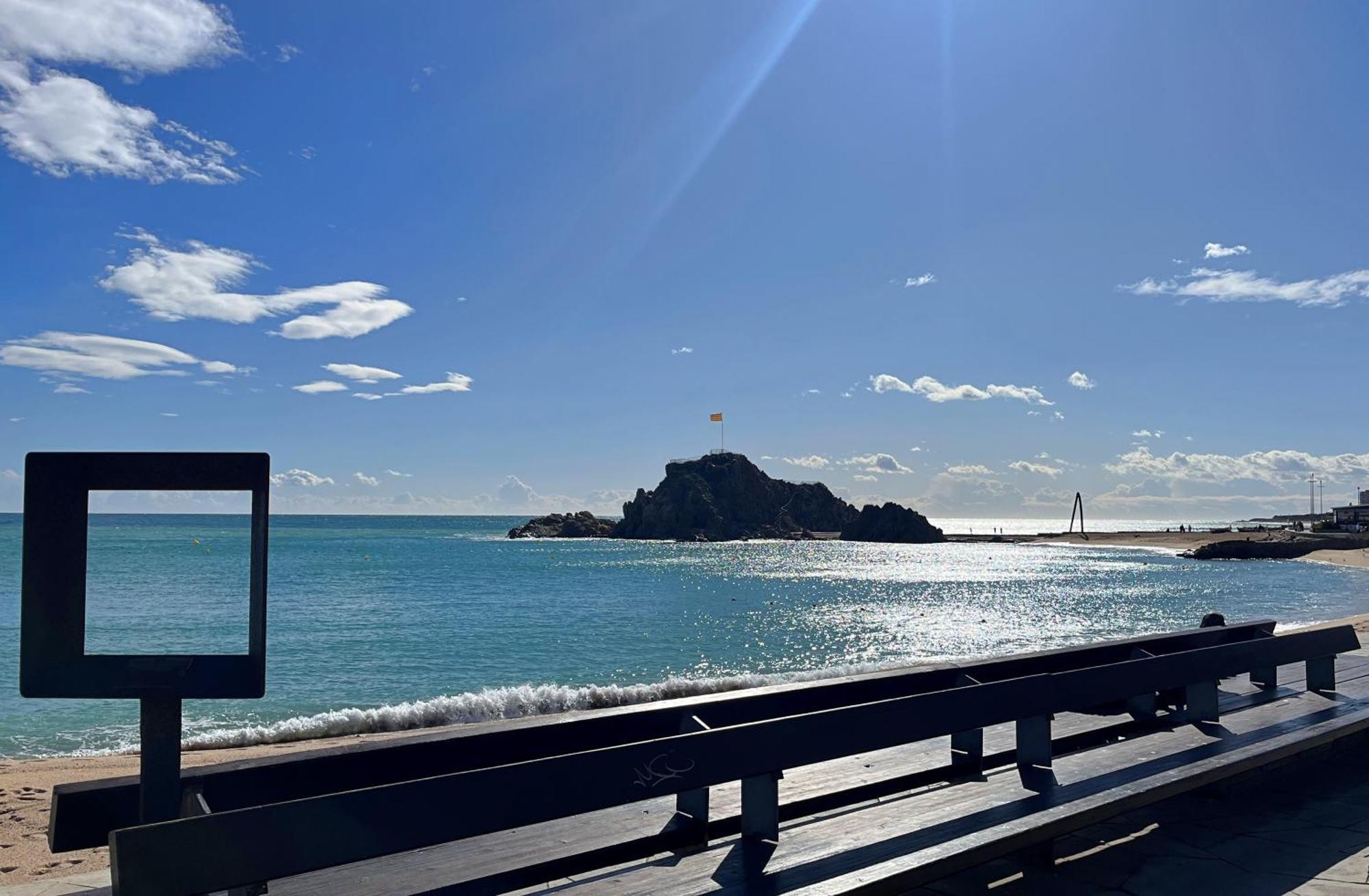 Apartamento Cerca De La Playa Blanes Exteriör bild